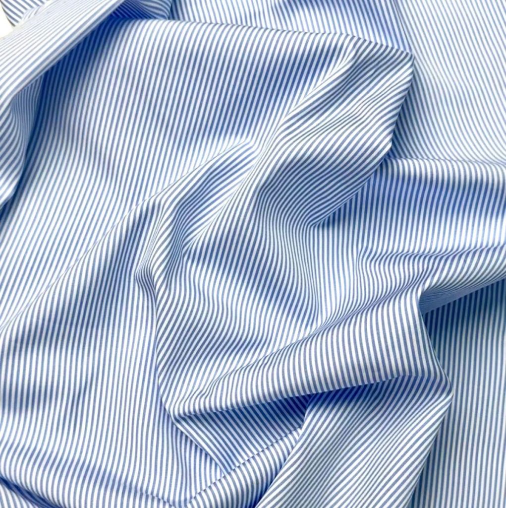 Soft Dobby Stripes – 100% Cotton Shirt Fabric